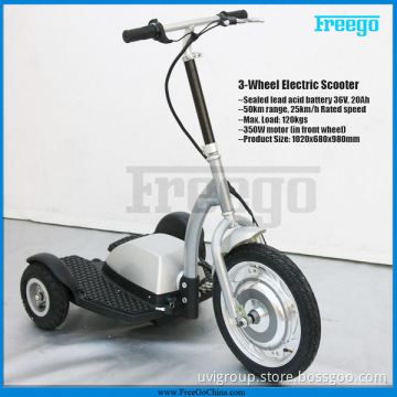 Hub Motor Three Wheel Scooter with Seat (ES350B)